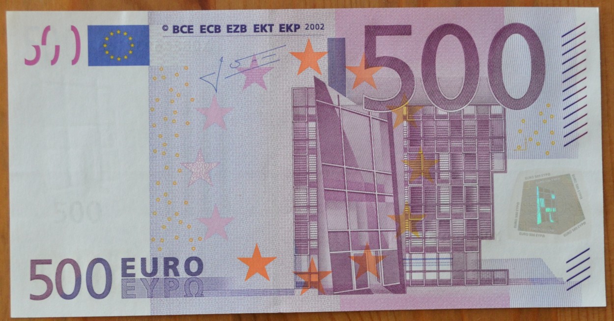 500 Euro DE Jean Claude Trichet