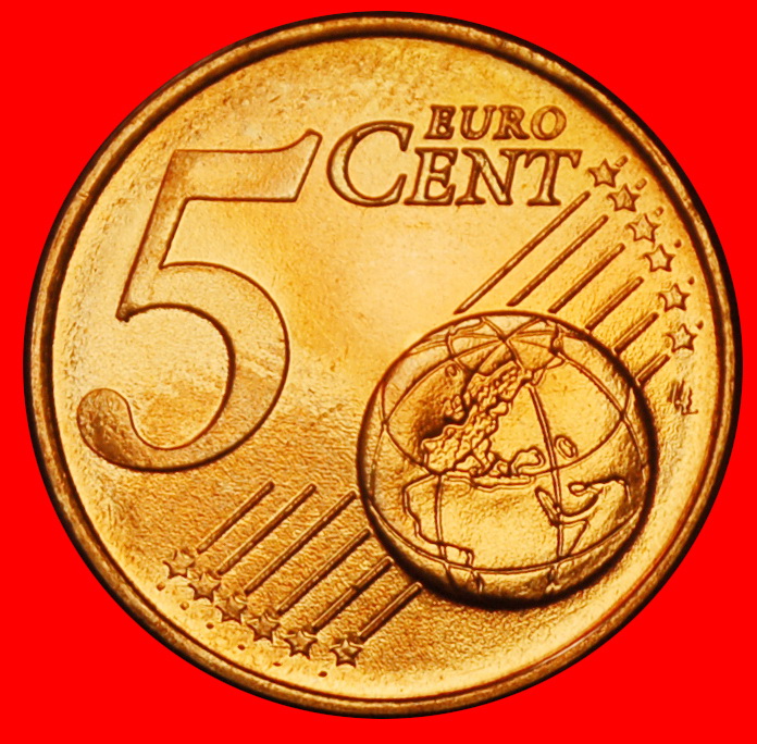  Ⰶ SCHIFF (2002-2023): GRIECHENLAND ★ 5 EURO CENT 2003 UNGEWÖHNLICH STG STEMPELGLANZ!★OHNE VORBEHALT   
