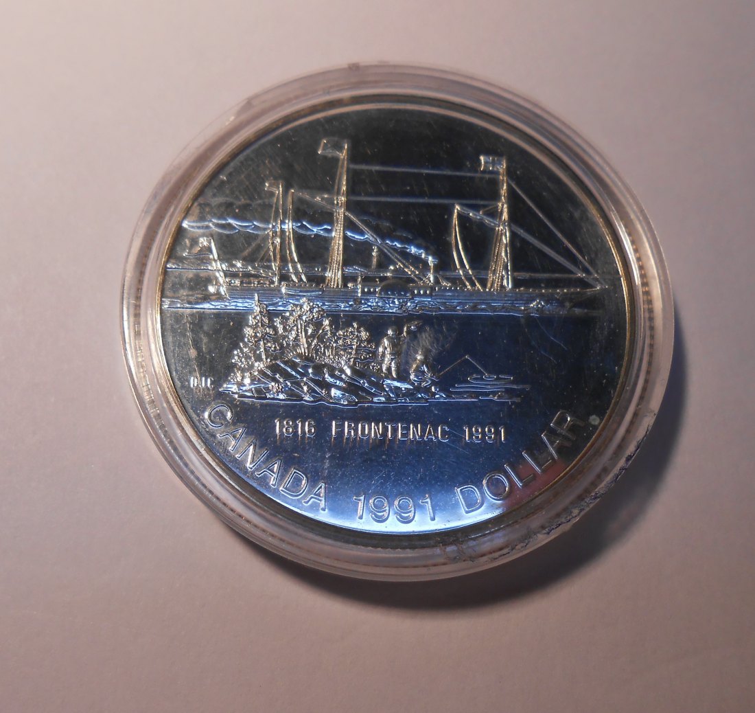 18. Kanada 1 Dollar 1991 KM# 179, Silber 500, Sammlermünze