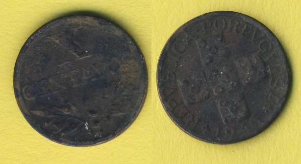  Portugal 10 Centavos 1946   