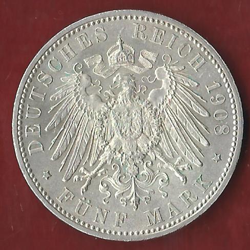  NEU 5 Mark Sachsen Meingen ST RRR Koblenzer Münzen Studio Koblenz Frank Maurer AH864   