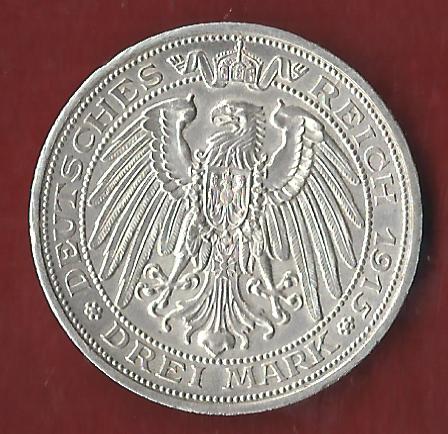  NEU 3 Mark Mansfeld 1915 st R Koblenzer Münzen Studio Koblenz Frank Maurer AH871   