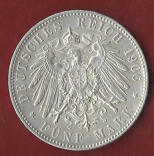  NEU 5 Mark Bremen 1906 st R Koblenzer Münzen Studio Koblenz Frank Maurer AH877   