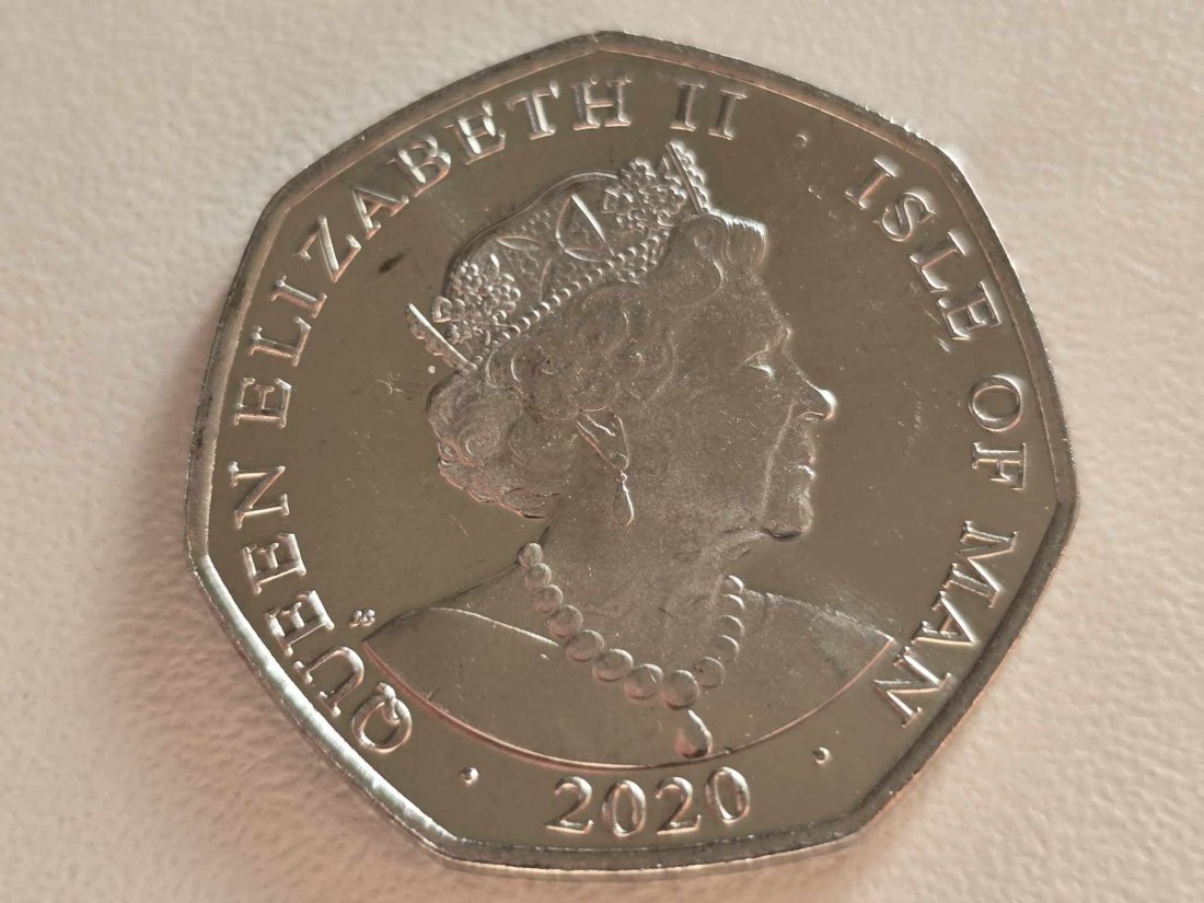  Isle of Man 50 Pence 2020 STG   