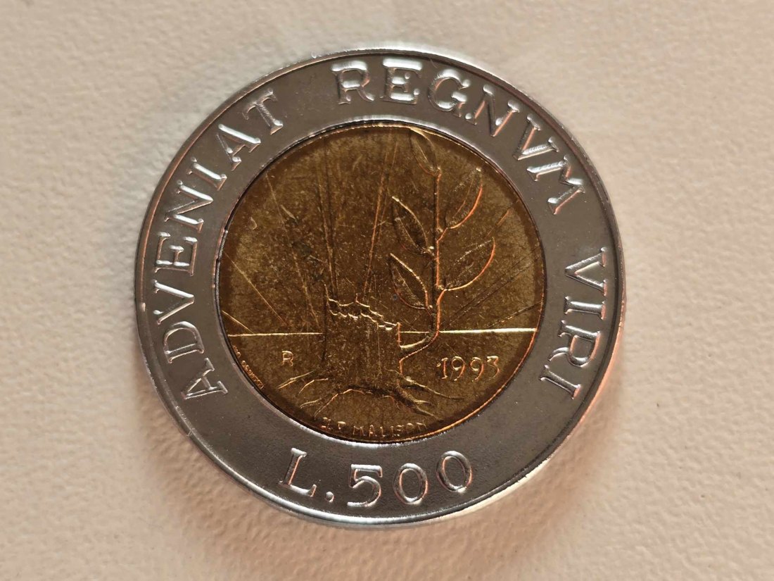  San Marino 500 Lire 1993 STG   