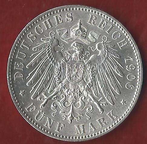  NEU 5 Mark Bremen 1906 st R Koblenzer Münzen Studio Koblenz Frank Maurer AH908   