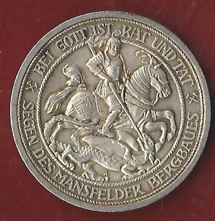  NEU 3 Mark Preussen Mansfeld 1915 st RR Koblenzer Münzen Studio Koblenz Frank Maurer AH920   