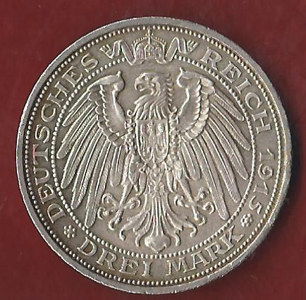  NEU 3 Mark Preussen Mansfeld 1915 st RR Koblenzer Münzen Studio Koblenz Frank Maurer AH920   