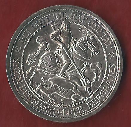  NEU 3 Mark Preussen Mandfeld 1915 st  Koblenzer Münzen Studio Koblenz Frank Maurer AH946   