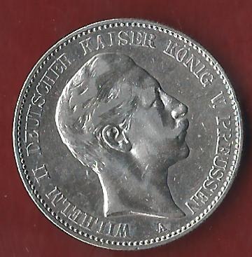  NEU 2 Mark Preussen 1888 ss-vz  Koblenzer Münzen Studio Koblenz Frank Maurer AH948   