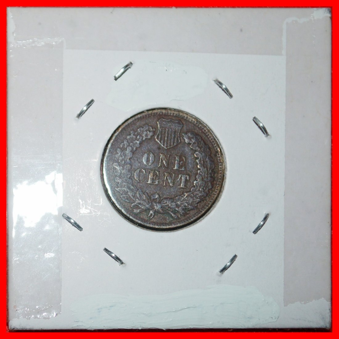 Ⰶ INDIAN HEAD (1864-1909): USA ★ 1 CENT 1903! IN HOLDER!★LOW START ★ NO RESERVE!   