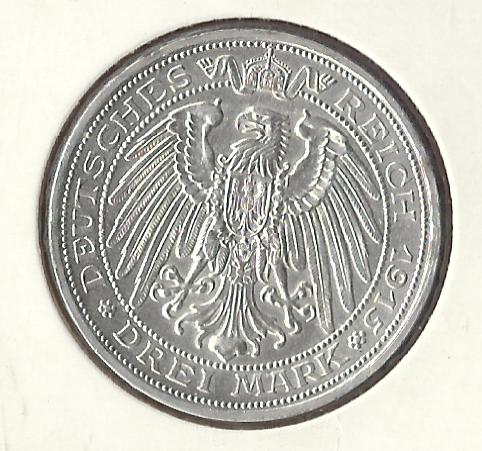  NEU 3 Mark Preuusen Mansfeld 1915 st Koblenzer Münzen Studio Koblenz Frank Maurer AH965   
