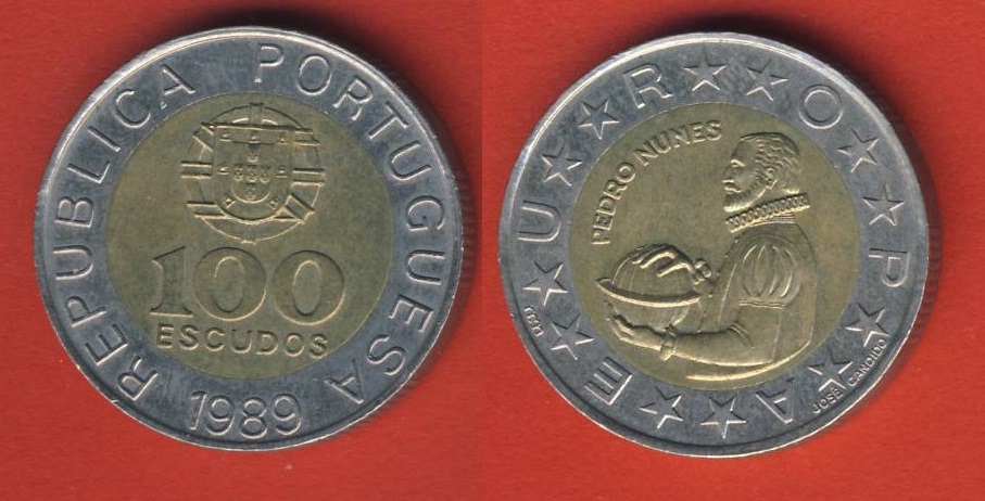  Portugal 100 Escudos 1989   