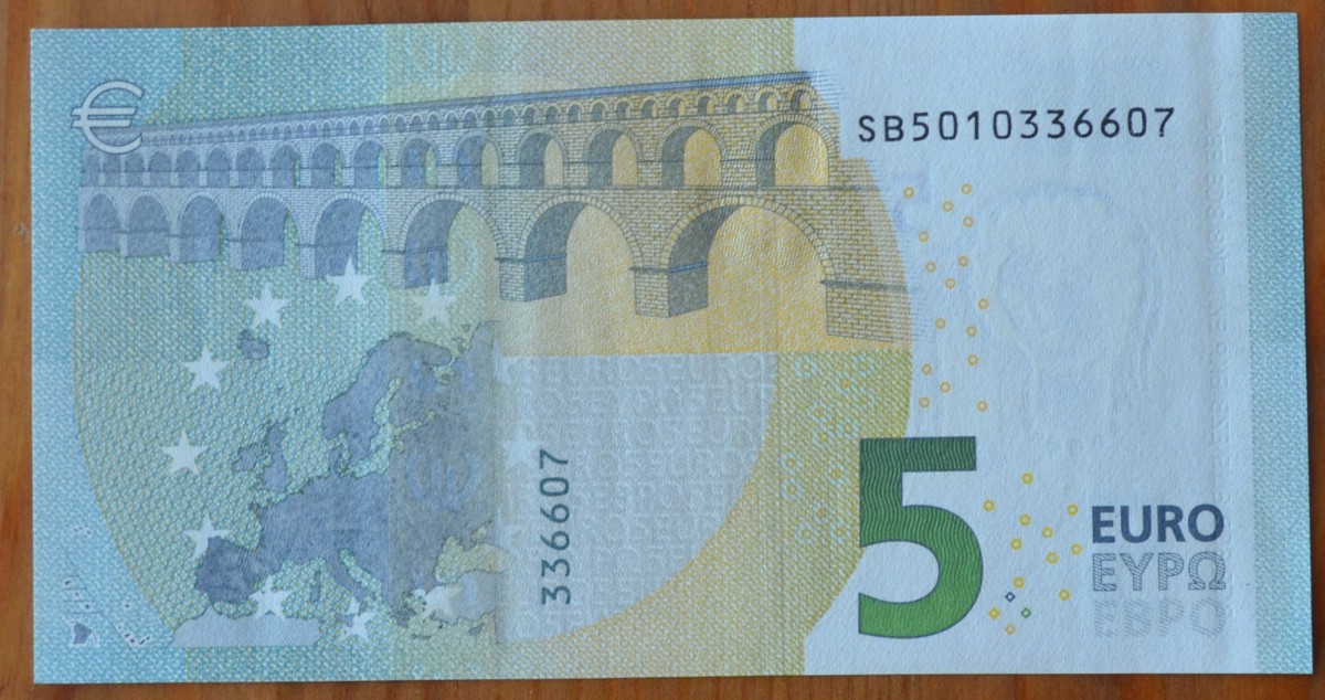 5 Euro Italien -Mario Drahgi