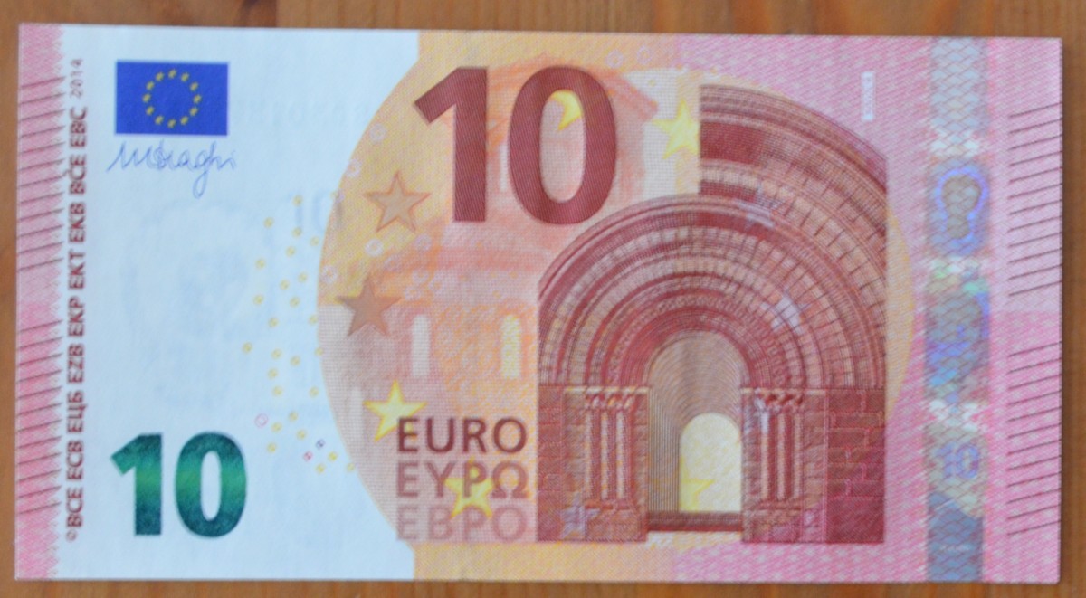 10 Euro Italien -Mario Drahgi