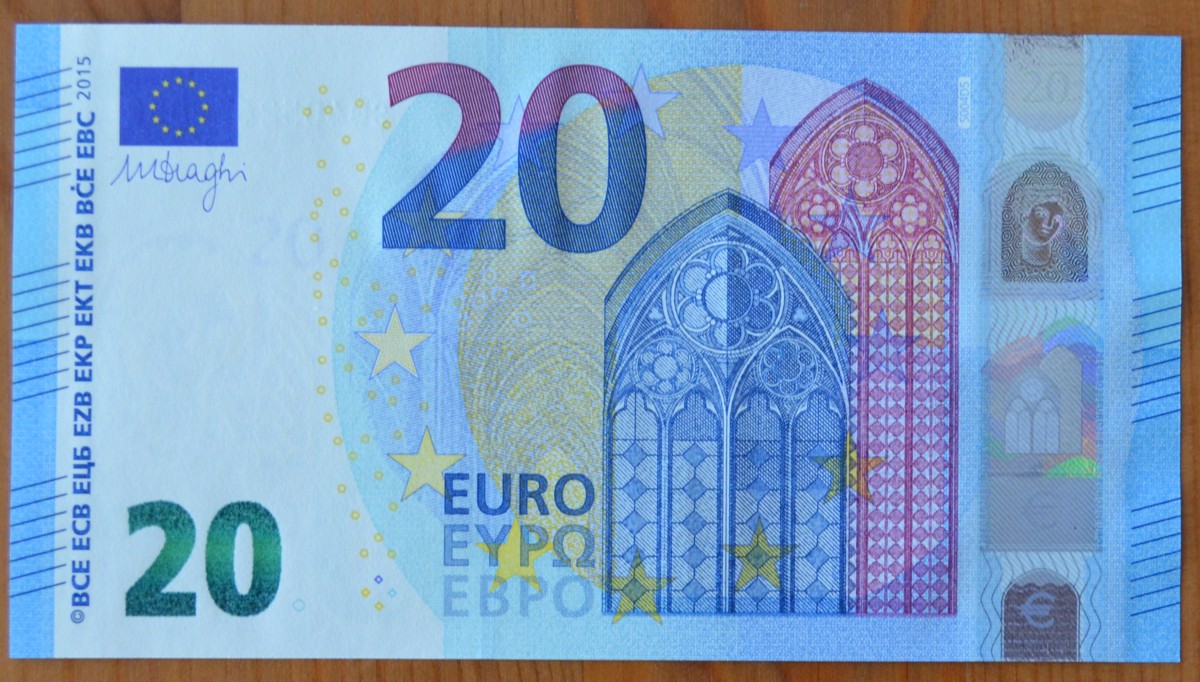 20 Euro Italien -Mario Drahgi