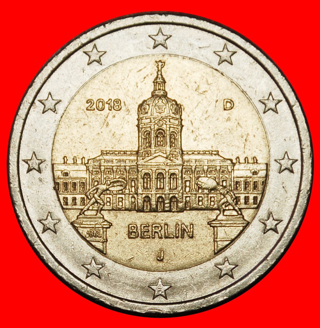 Ⰶ NUDE BORGHESE GLADIATORS: GERMANY ★ 2 EUROS 2018J NON-PHALLIC TYPE HAMBURG★LOW START ★ NO RESERVE!