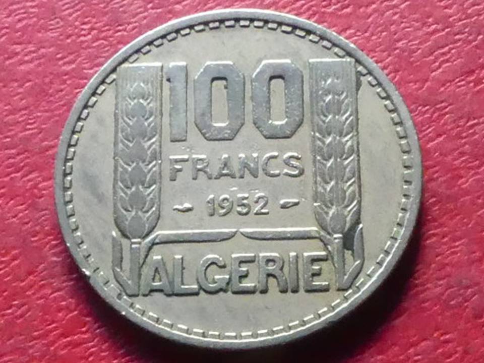  100 Francs 1952 Algerien Unter Französische Kolonialherrschaft   