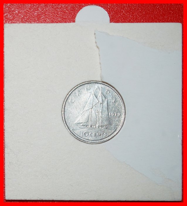  Ⰶ NOT USA SHIP NOVA SCOTIA 1937-2025:CANADA★10 CENTS 1979★ELIZABETH II 1953-★LOW START ★ NO RESERVE!   