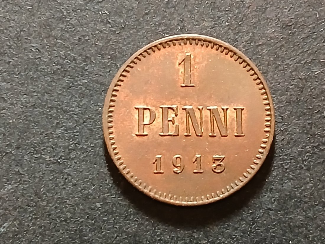 Finlândia - 1 Penni 1913