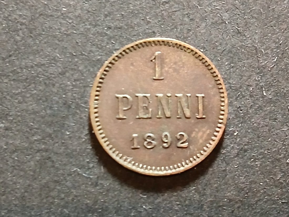 Finlândia - 1 Penni 1892