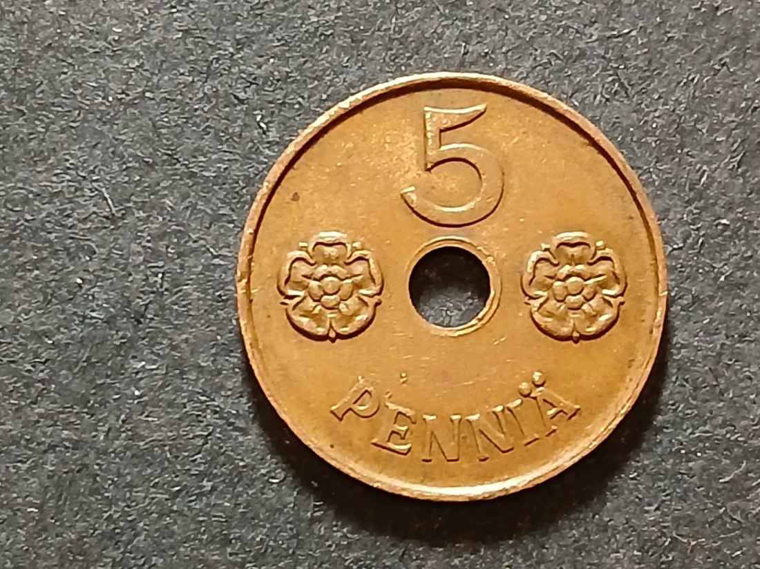 Finlândia - 5 Penni 1941