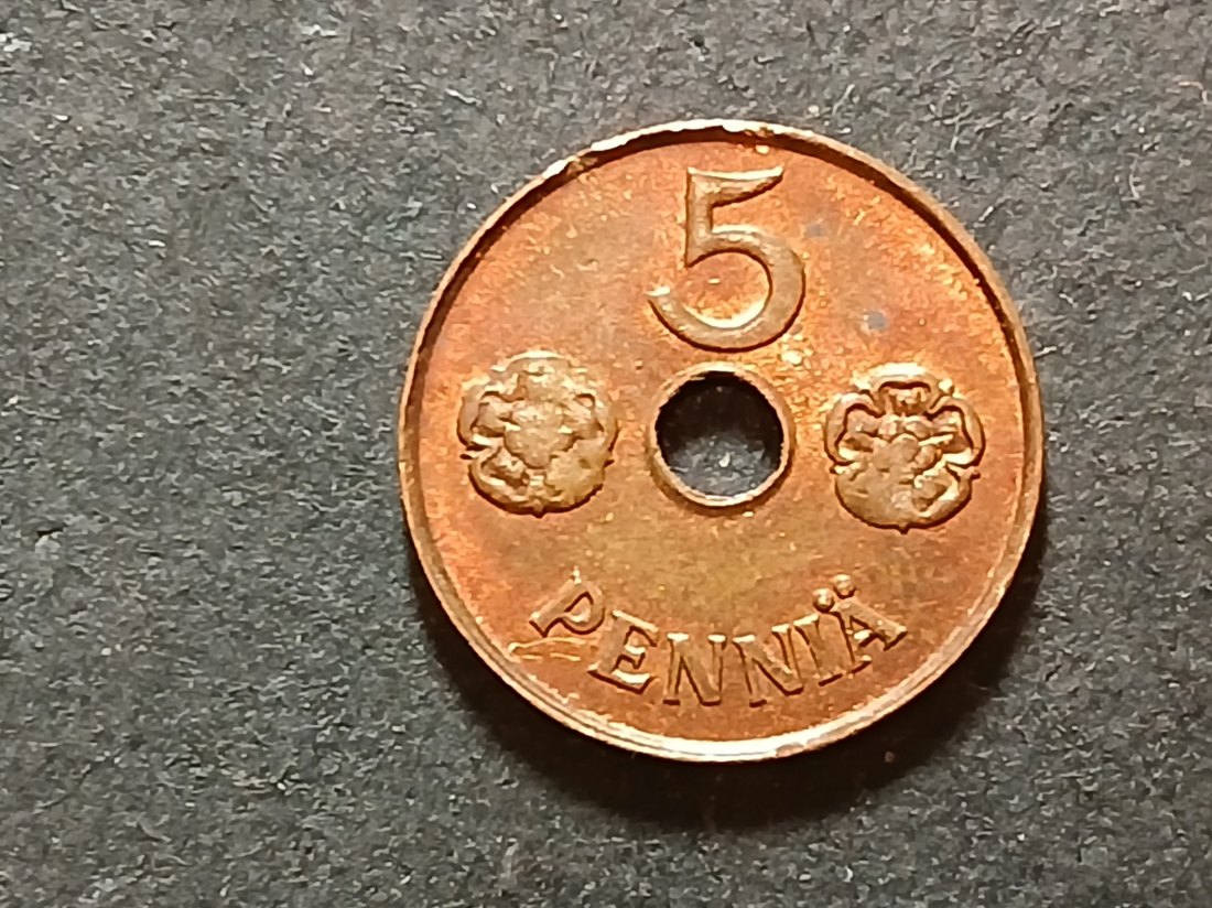 Finlândia - 5 Penni 1942