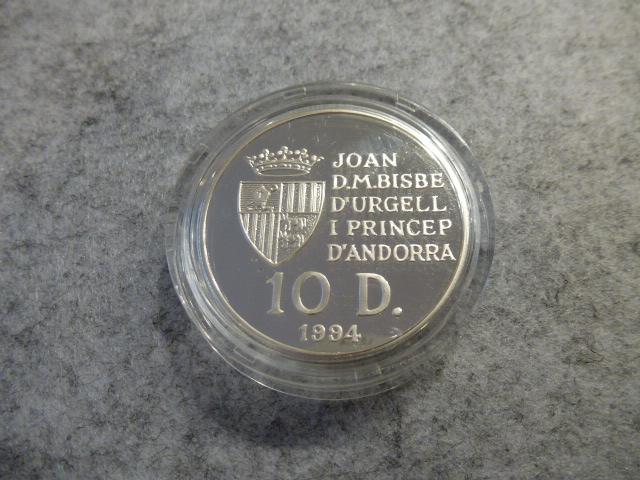10 Dinars - Andorra 1994