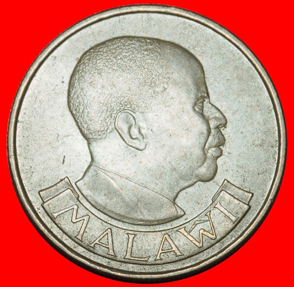  Ⰶ GREAT BRITAN (1971-1989): MALAWI ★ 10 TAMBALA 1989 BANDA (1963-1994) CORN!★LOW START ★ NO RESERVE!   