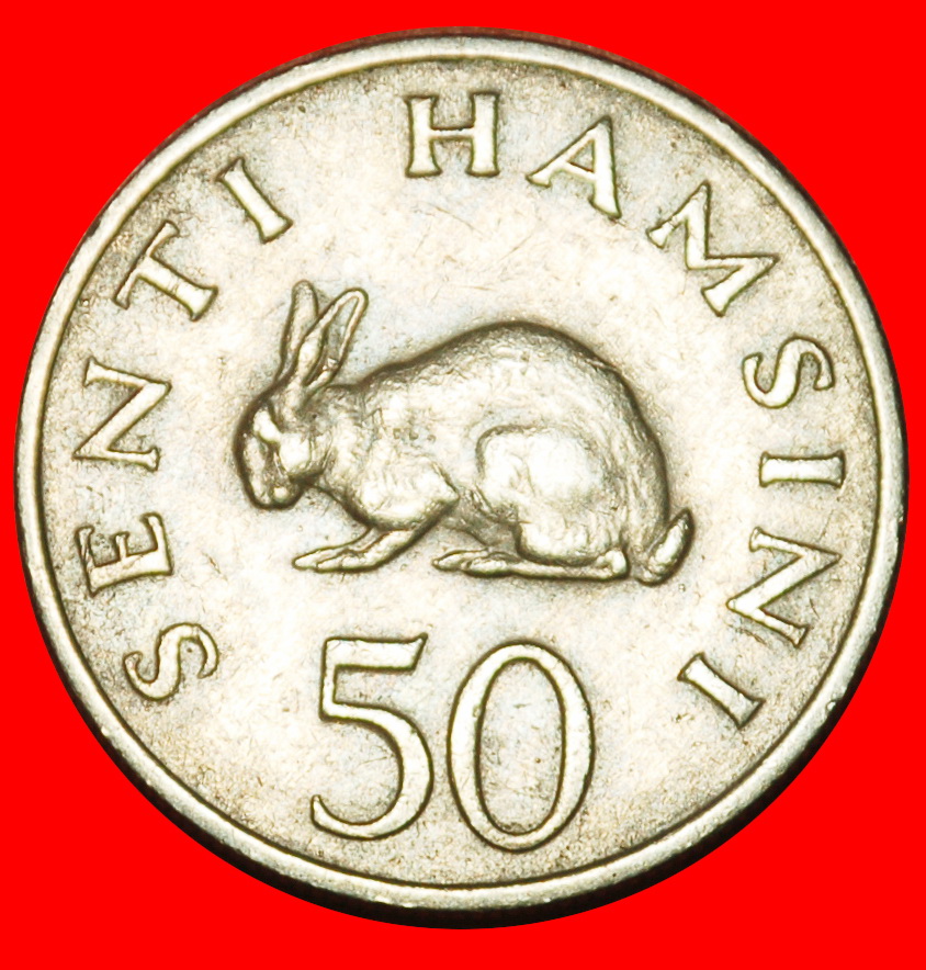  Ⰶ GROSSBRITANNIEN (1966-1984): TANSANIA ★ 50 SENTI 1970 HASE!★OHNE VORBEHALT!   