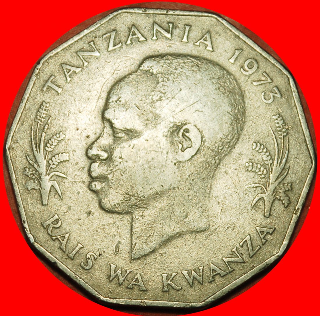  Ⰶ GREAT BRITAIN (1972-1980): TANZANIA ★ 5 SHILLINGS 1973 COW! ★LOW START ★ NO RESERVE!   