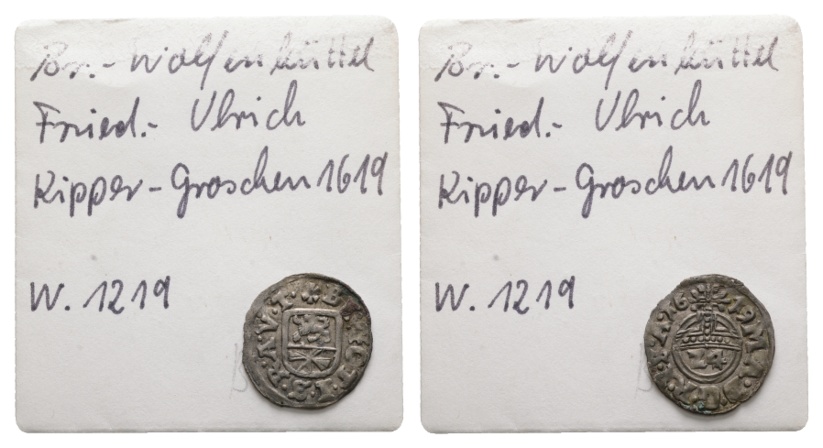  Braunschweig, Kippermünze   