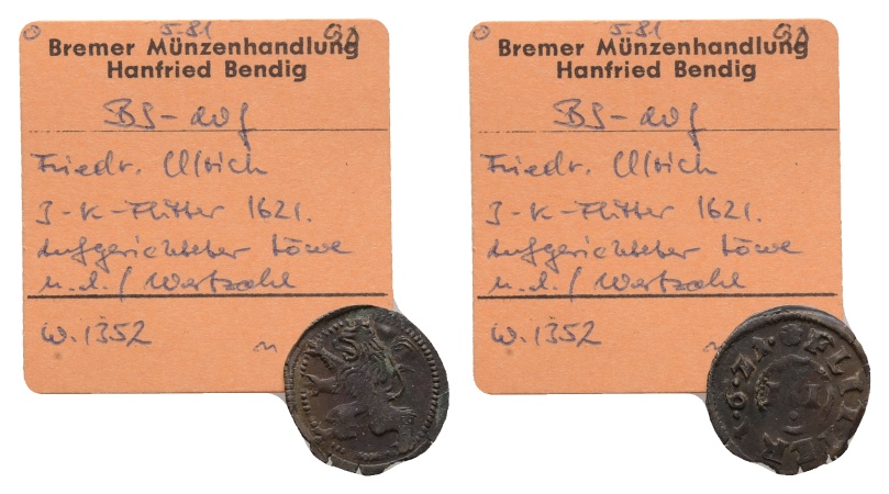  Braunschweig, Kippermünze   