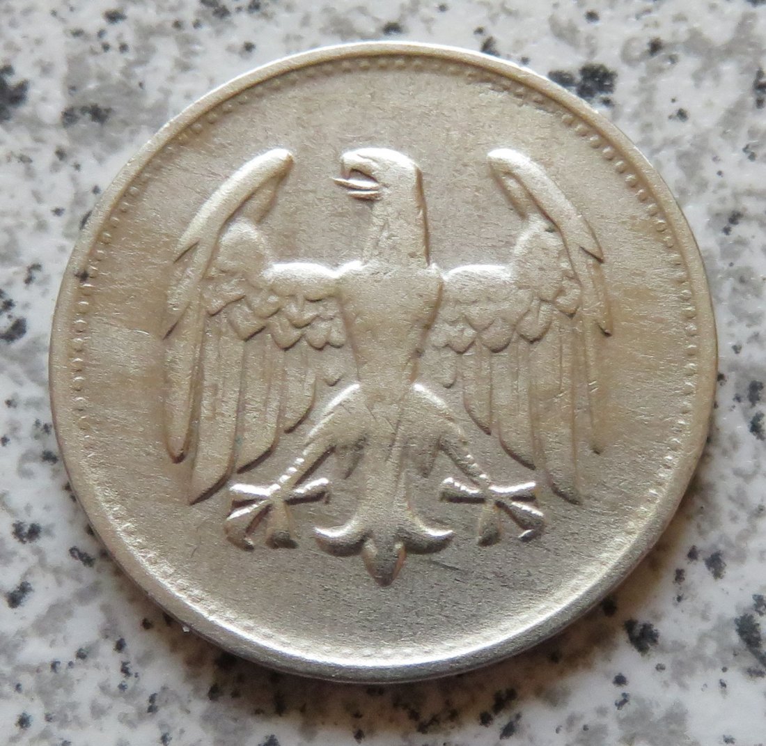  Weimarer Republik 1 Mark 1924 D   