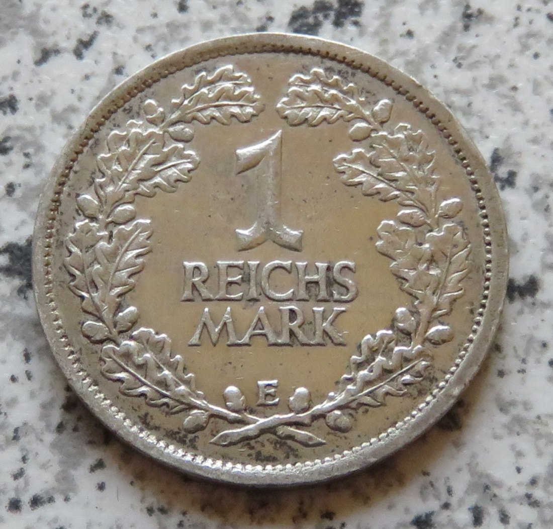  Weimarer Republik 1 Mark 1925 E   