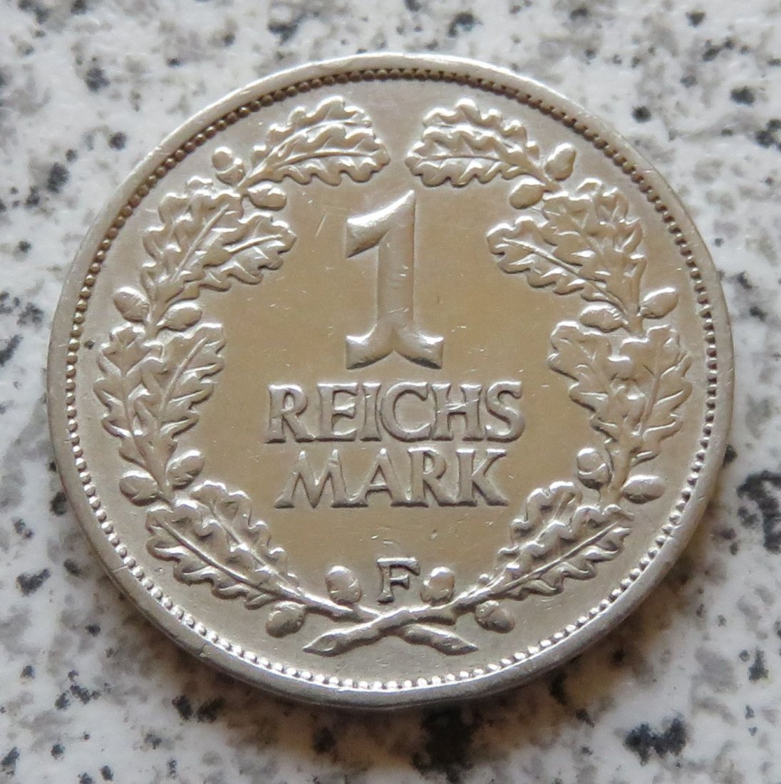  Weimarer Republik 1 Mark 1925 F   
