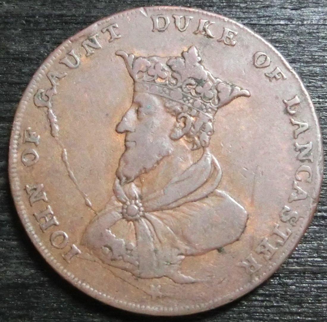  Großbritannien / Lancaster 1/2 Penny Token 1792   