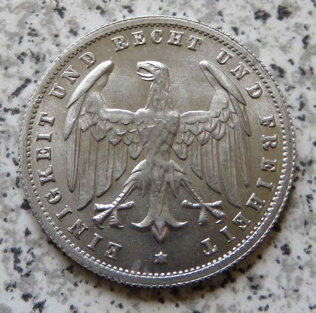  Weimarer Republik 500 Mark 1923 F, Erhsltung   