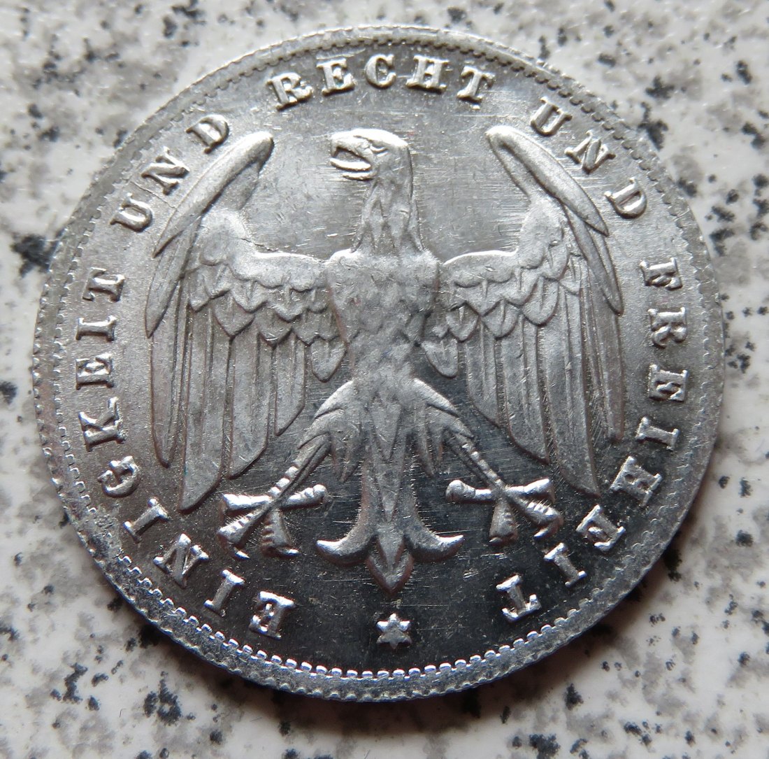  Weimarer Republik 500 Mark 1923 G, besser   