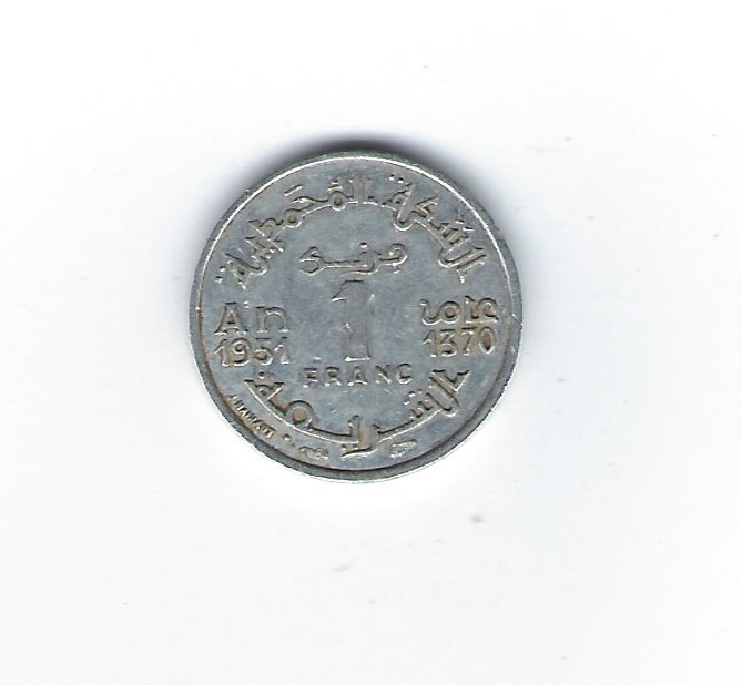 Marokko 1 Franc 1951   