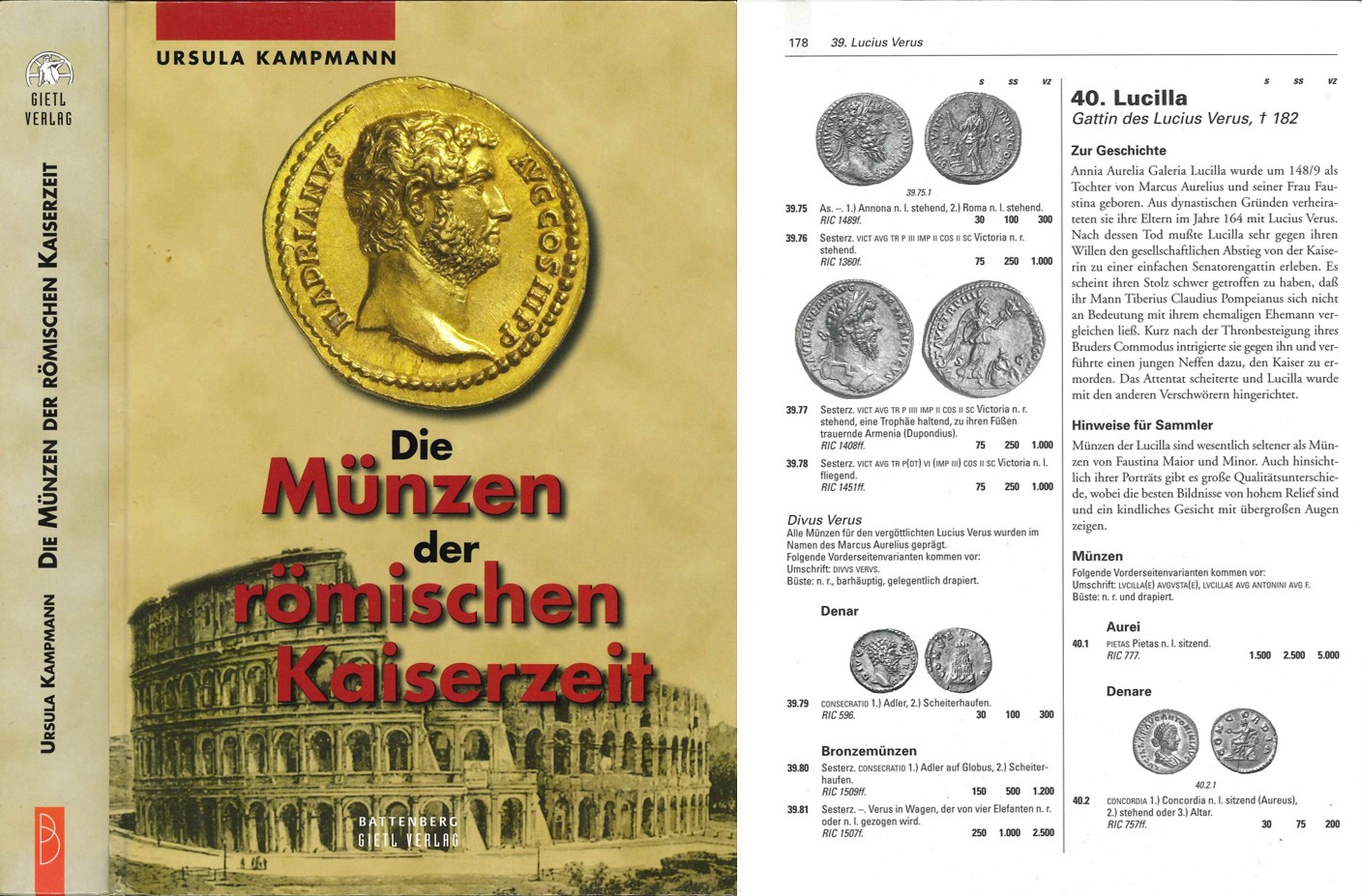  Ursula Kampmann: Die Münzen der römischen Kaiserzeit; 1. Auflage 2004   