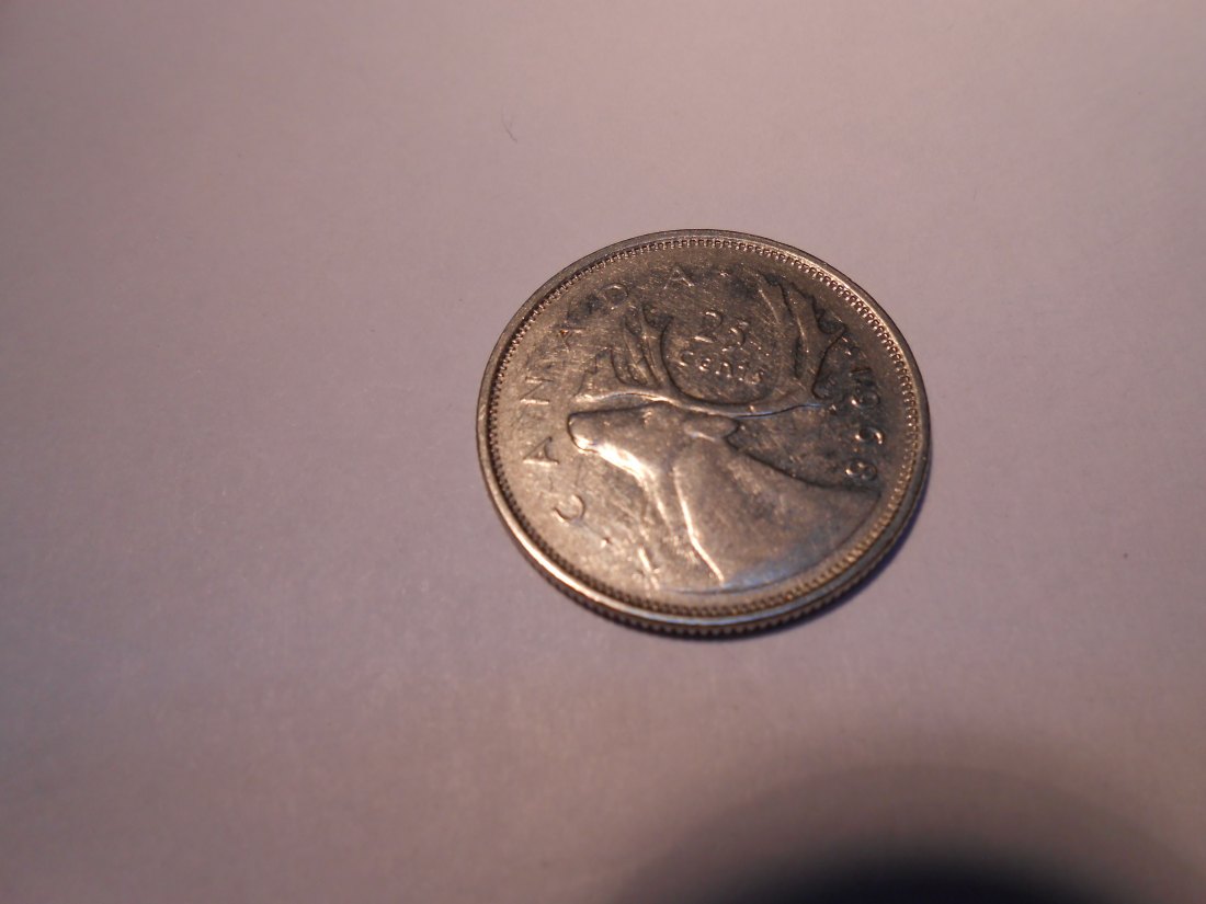  Kanada 25 Cent 1968 (Nickel)   
