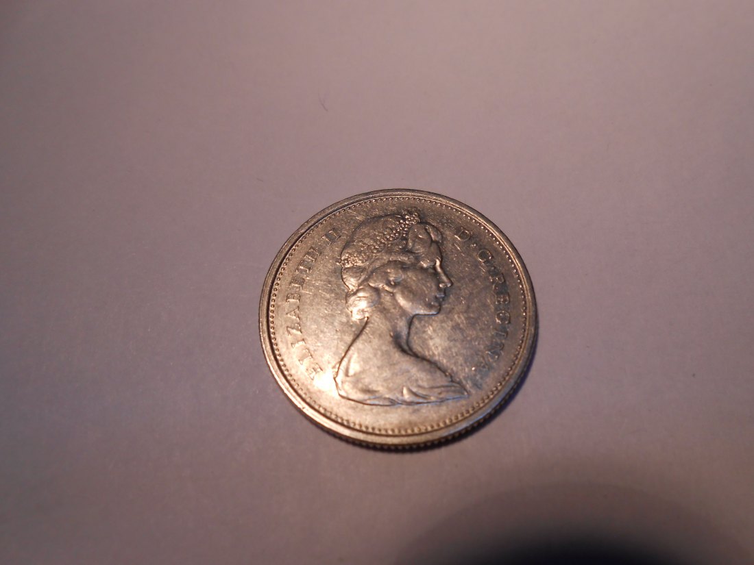  Kanada 25 Cent 1968 (Nickel)   