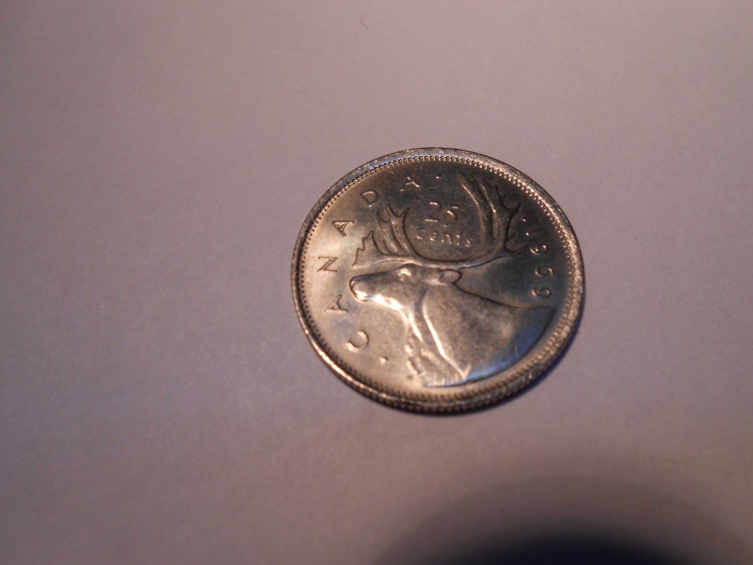  Kanada 25 Cent 1969 (Nickel)   