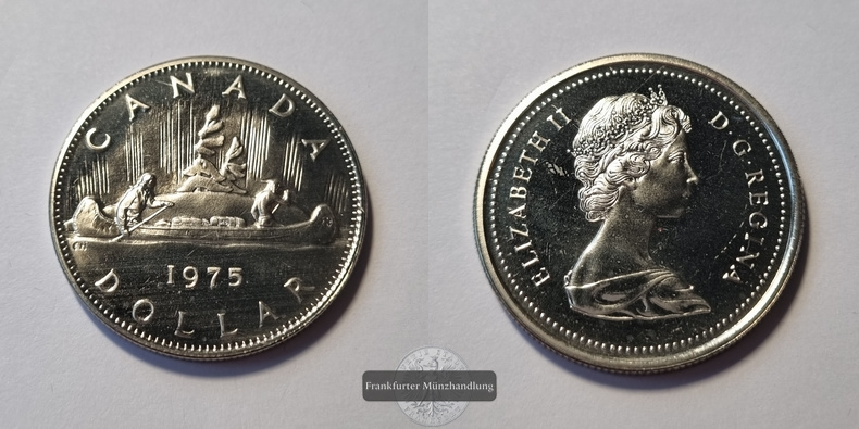  Kanada 1975 1 Dollar FM-Frankfurt   