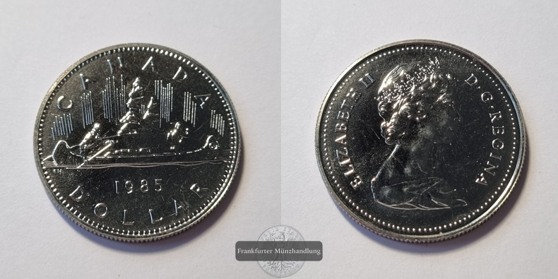  Kanada 1985 1 Dollar FM-Frankfurt   