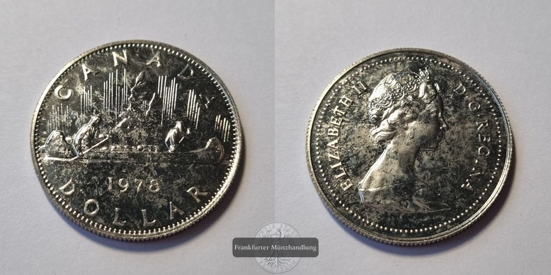  Kanada 1981 1 Dollar FM-Frankfurt   