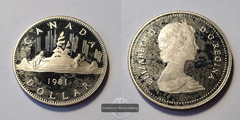  Kanada 1978 1 Dollar FM-Frankfurt   