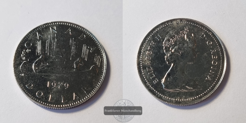  Kanada 1979 1 Dollar FM-Frankfurt   
