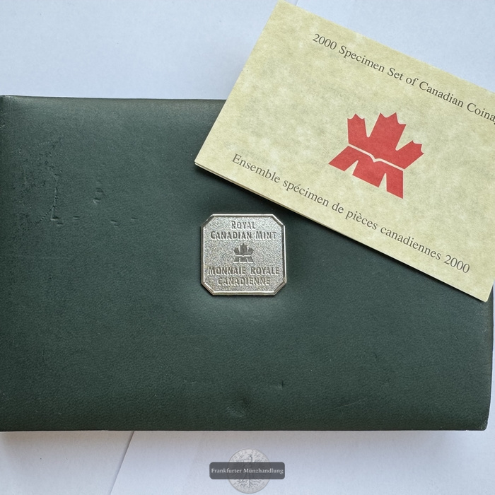  Kanada - Royal Canadian Mint Specimen Set 2000 FM-Frankfurt   